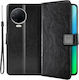 Infinix Wallet Δερματίνης Μαύρο (Infinix Note 12 2023)