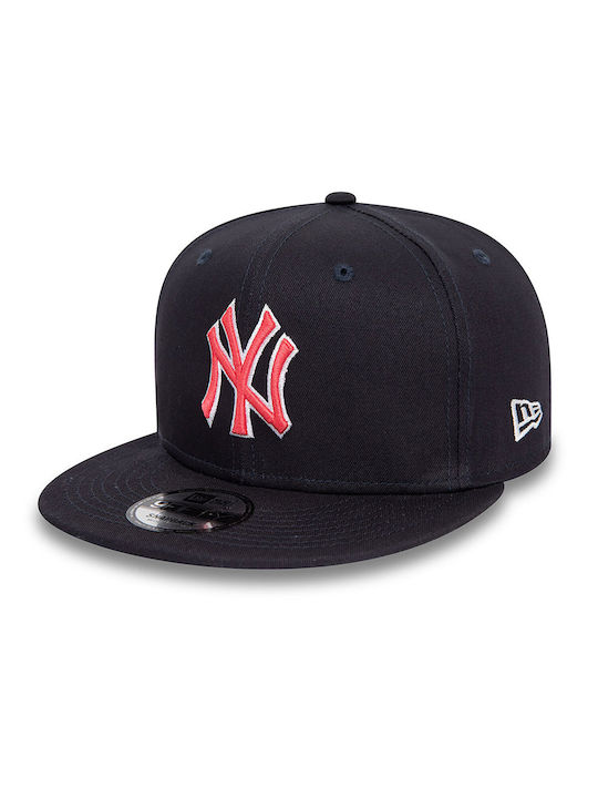 New Era Yankees Mlb Outline Jockey mit geradem Schirm Marineblau