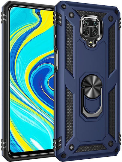 Erbord Back Cover Μεταλλικό Navy Μπλε (Redmi Note 9S / 9 Pro / 9 Pro MaxOnePlus 9 ProRealme 9 5G / 9 Pro)