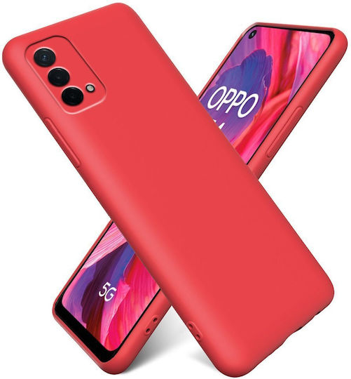 Erbord Back Cover Σιλικόνης Κόκκινο (Galaxy A54Oppo A54 5G / A74 5G)