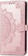 Erbord Buchen Sie Synthetisches Leder / Kunststoff / Silikon Rosa (Galaxy M53 5G)