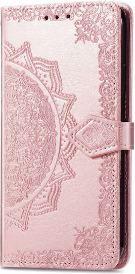 Erbord Buchen Sie Synthetisches Leder / Kunststoff / Silikon Rosa (Galaxy M53 5G)