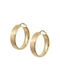 Earrings Hoops made of Gold 14K