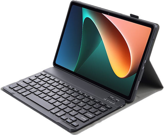 Flip Cover με Πληκτρολόγιο στα Αγγλικά US Μαύρη (Xiaomi Pad 5, Xiaomi Pad 5 Pro)