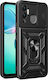 Infinix Back Cover Μεταλλικό Μαύρο (Infinix Hot 12 Play 4G)