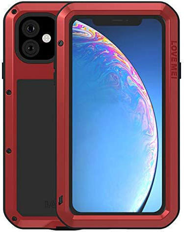 Love Mei Back Cover Μεταλλικό Κόκκινο (iPhone 11)