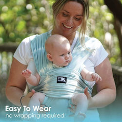 Baby K'tan Wrap Carrier Misty Blue with Maximum Weight 16kg