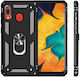 Erbord Back Cover Metallic Black (Galaxy A40)