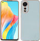 Oppo Camshield Umschlag Rückseite Metallisch Türkis (Oppo A78 4G)