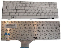 Laptop-Tastatur FUJITSU UI350 V072405BS2 71-31784-06 WEISSE TASTATUR UK Laptop-Tastatur(Ref.40235UKWHITE)