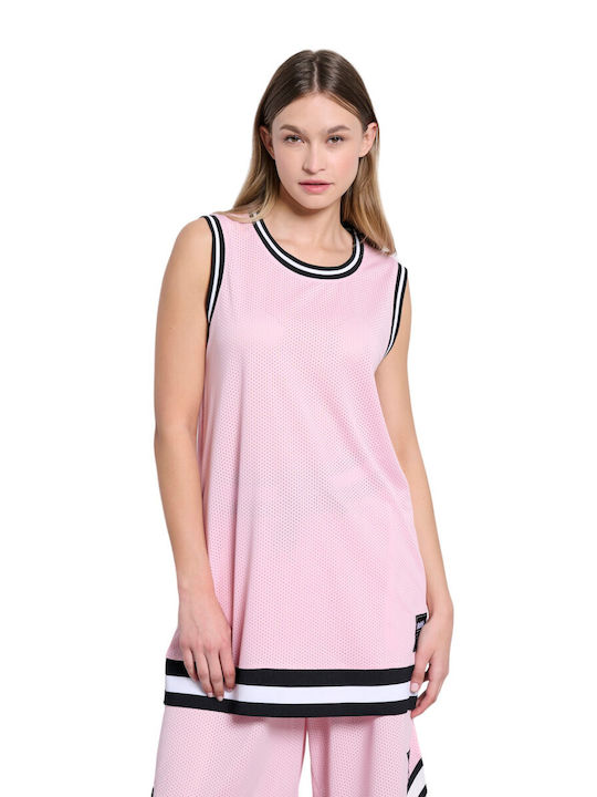 BodyTalk Women's Athletic Blouse Sleeveless POPSICLE 1241-904521-00337