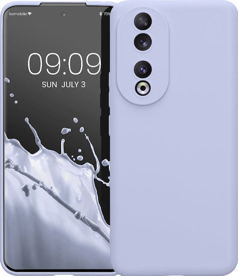 KWmobile Cadru Cameră Back Cover Silicon 1.3mm Lila (Honor 90 - OEM)