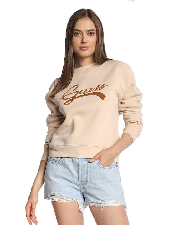 Guess Women's Long Sweatshirt Pink