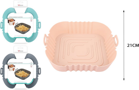 Tpster Φόρμα Σιλικόνης για Air Fryer 21x21εκ.