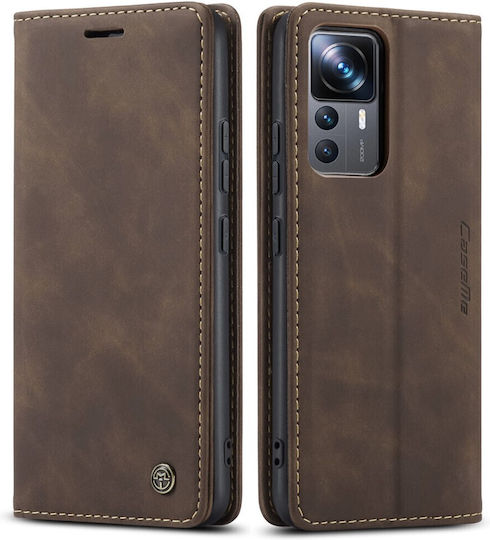 Caseme Wallet Δερματίνης Καφέ (Xiaomi 12T / 12T Pro)