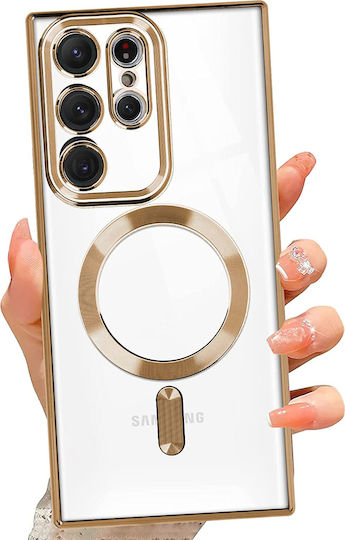 Back Cover Silicone Gold (Galaxy S22 Ultra)
