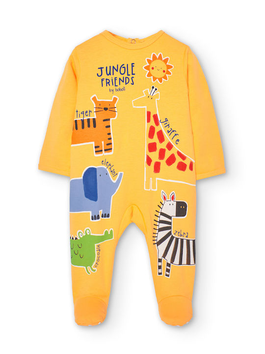 Boboli Baby Bodysuit Long-Sleeved Yellow