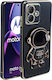 Motorola Astronaut Back Cover Silicon Negru (Motorola Moto G54 5G)