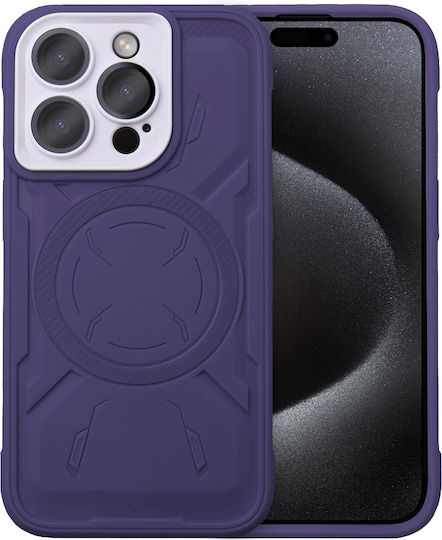 Erbord Back Cover Μωβ (iPhone 15 Pro Max)