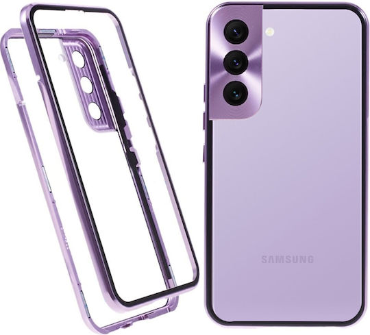 Erbord Back Cover Tempered Glass / Πλαστικό Μωβ (Galaxy S22 5G)
