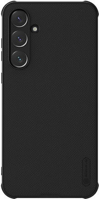 Nillkin Super Frosted Portofel Silicon / Plastic Negru (Samsung Galaxy A55)