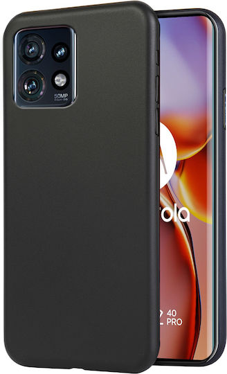 Задна корица Силикон Черен (Motorola Edge 40 Pro)