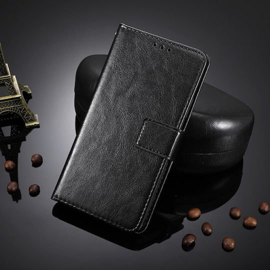 Erbord Wallet Synthetic Leather / Plastic / Silicone Black (Moto E20)