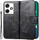 Infinix Book Synthetic Leather / Plastic / Silicone Black (Infinix Hot 30 4G, Butterfly)