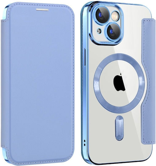 Erbord Wallet Δερματίνης / Σιλικόνης Μπλε (iPhone 15)