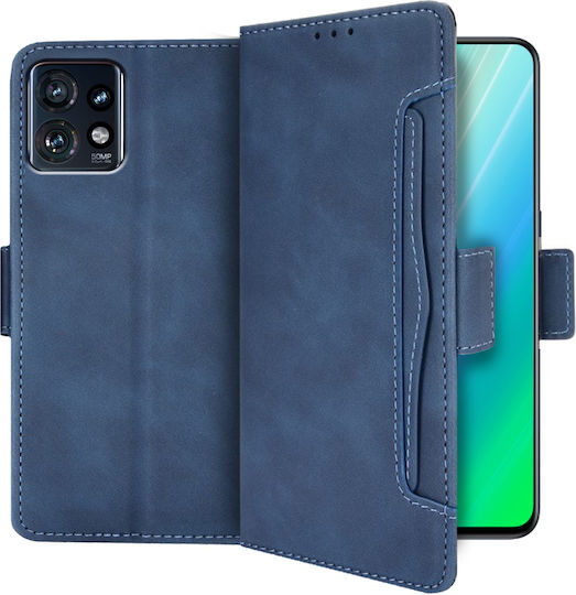 Buchen Sie Synthetisches Leder / Kunststoff / Silikon Marineblau (Motorola Edge 40 Pro)