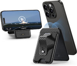 ESR MagSafe Калъф за карти Geo Wallet Stand HaloLock with Built-in Find My Midnight Black ESR MagSafe Калъф за карти Geo Wallet Stand HaloLock with Built-in Find My Midnight Black