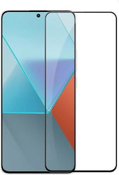 Full Face Tempered Glass Μαύρο (Redmi Note 13 4G)