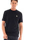 Karl Lagerfeld Crewneck Men's Short Sleeve T-shirt BLUE NAVY