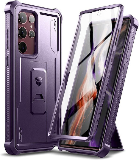 Dexnor С пълно покритие (360°) Лилав (Galaxy S22 Ultra 5G)