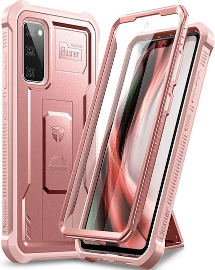 Dexnor 360 Full Cover Ροζ (Galaxy S20 FE)