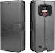 Oukitel Wallet Piele artificială / Plastic / Silicon Negru (Oukitel WP5)