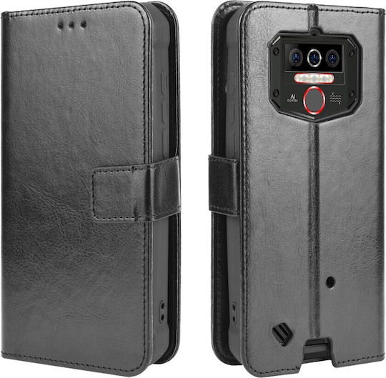Oukitel Wallet Piele artificială / Plastic / Silicon Negru (Oukitel WP5)