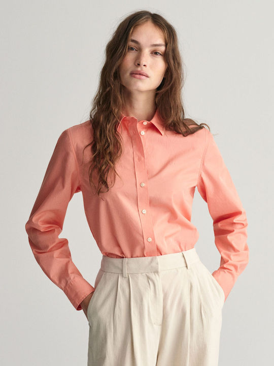 Gant Women's Long Sleeve Shirt Pink