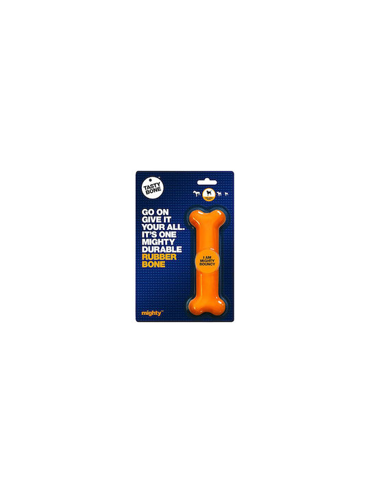 Tasty Bone I Am Mighty Bouncy Bone Toy Dog Large 17εκ. Yellow 1pcs