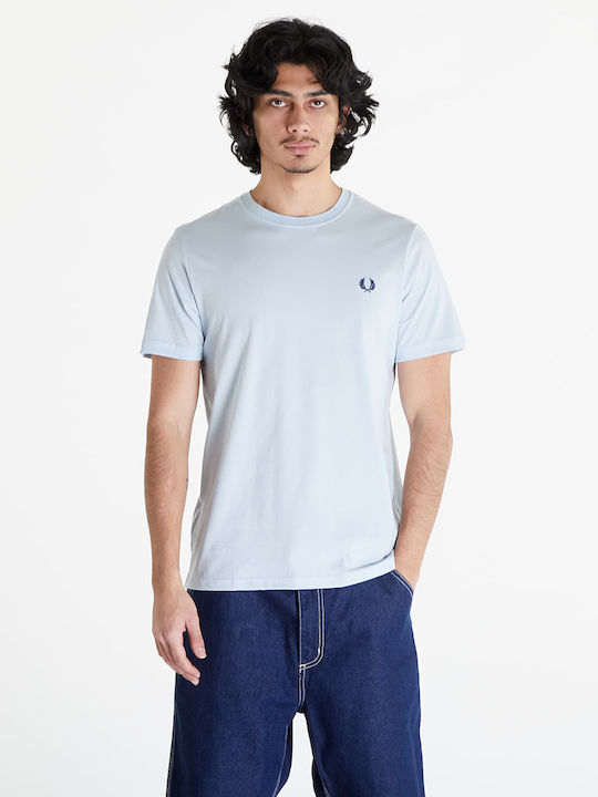 Fred Perry Men's T-shirt Lgice/ Midnight Blue