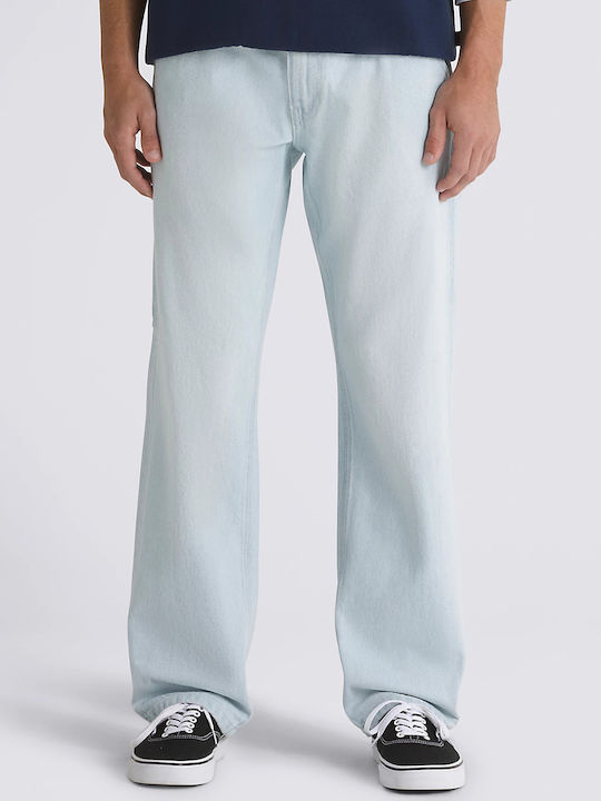 Vans Men's Jeans Pants in Relaxed Fit Blue Ice