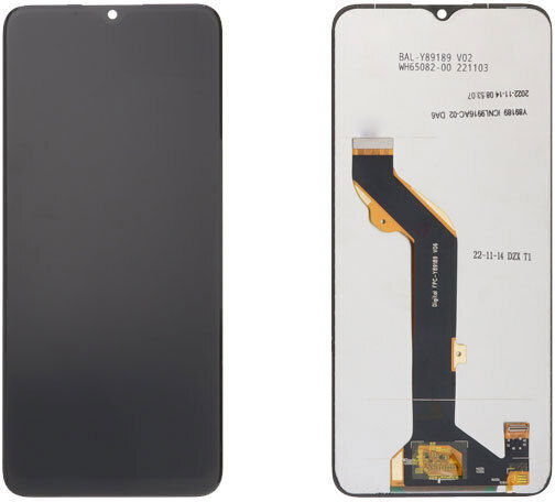 Οθόνη mit Touch-Mechanismus für TCL 405, TCL 406, TCL 408 (Schwarz)