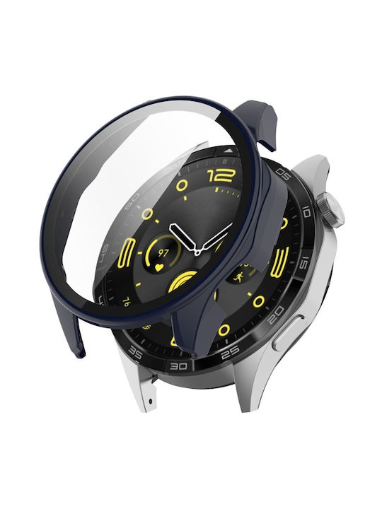 Plastikhülle in Blau Farbe für Huawei Watch GT 4 46mm