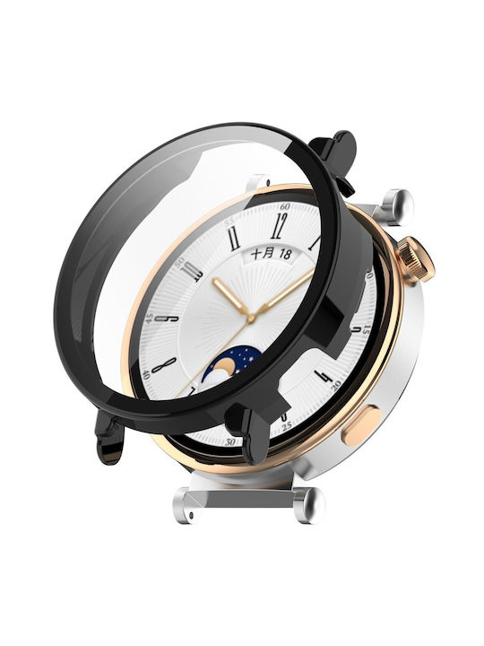 Plastikhülle in Schwarz Farbe für Huawei Watch GT 4 41mm