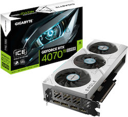 Gigabyte GeForce RTX 4070 Ti Super 16GB GDDR6X Eagle OC ICE Κάρτα Γραφικών