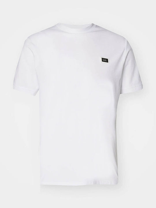 Karl Lagerfeld Men's Short Sleeve Blouse White