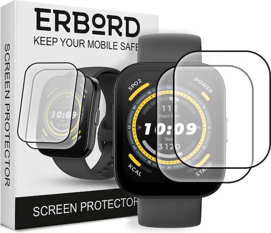 Erbord Full Face Tempered Glass pentru Huawei Band 7 1buc