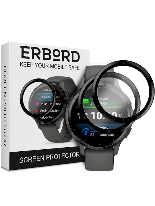 Erbord Full Face Tempered Glass pentru Garmin Forerunner 965 1buc