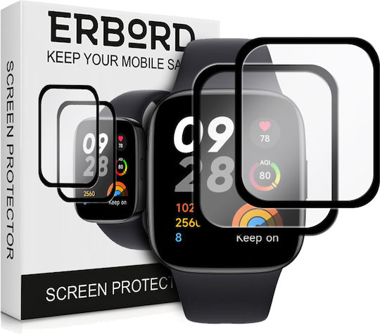 Erbord Vollflächig gehärtetes Glas für das Redmi Watch 3 1Stück