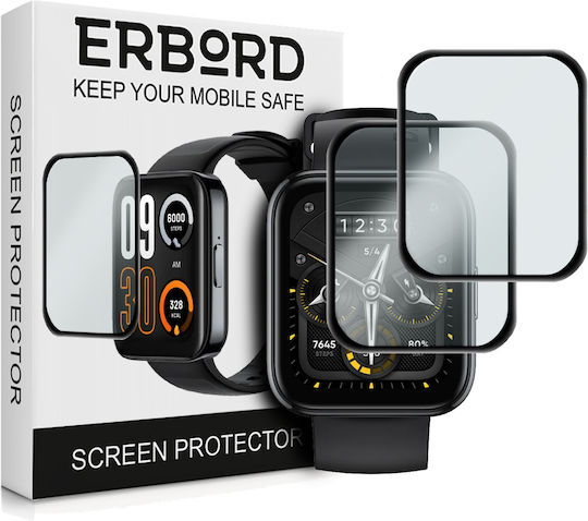 Erbord Vollflächig gehärtetes Glas für das Huawei Watch 3 Pro 1Stück